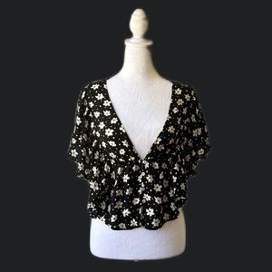 Floral crop top